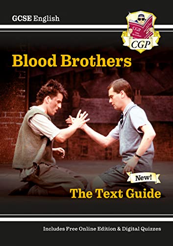 Beispielbild fr GCSE English Text Guide - Blood Brothers includes Online Edition & Quizzes: for the 2024 and 2025 exams (CGP GCSE English Text Guides) zum Verkauf von WorldofBooks