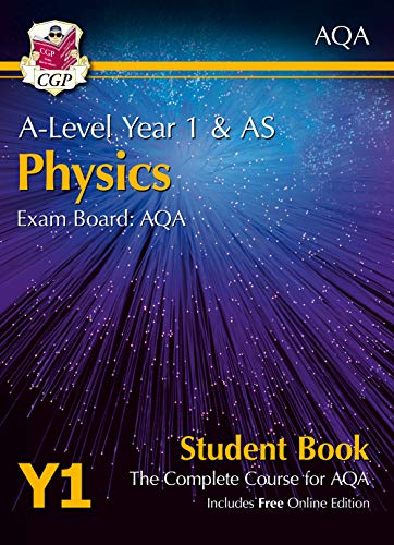 Stock image for A-Level Physics for AQA: Year 1 & AS Student Book with Online Edition: course companion for the 2024 and 2025 exams (CGP AQA A-Level Physics) for sale by WorldofBooks