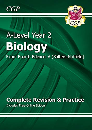 Stock image for A-Level Biology: Edexcel A Year 2 Complete Revision & Practice with Online Edition (CGP A-Level Biology) for sale by AwesomeBooks