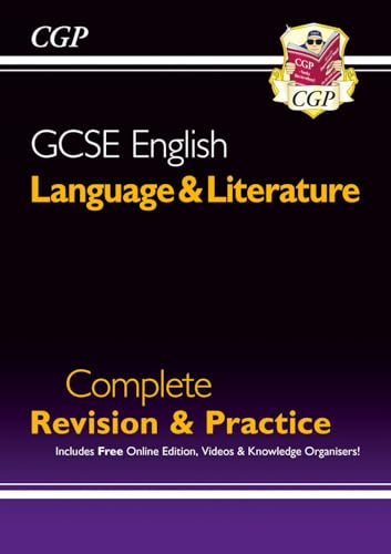 Stock image for New GCSE English Language & Literature Complete Revision & Practice (with Online Edition and Videos): for the 2024 and 2025 exams (CGP GCSE English) for sale by WorldofBooks