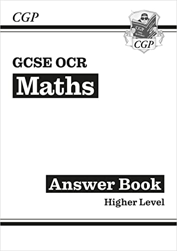 Beispielbild fr GCSE Maths OCR Answers for Workbook: Higher zum Verkauf von Blackwell's
