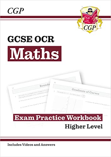 9781782943785: GCSE Maths OCR Exam Practice Workbook: Higher - for the Grade 9-1 Course (includes Answers): ideal for catch-up and the 2022 and 2023 exams (CGP GCSE Maths 9-1 Revision)