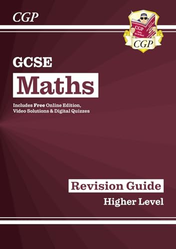 Beispielbild fr GCSE Maths Revision Guide: Higher inc Online Edition, Videos & Quizzes: for the 2025 and 2026 exams zum Verkauf von WorldofBooks