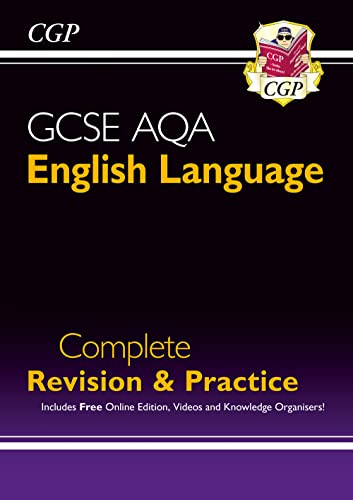Stock image for GCSE English Language AQA Complete Revision & Practice - includes Online Edition and Videos: for the 2024 and 2025 exams (CGP AQA GCSE English Language) for sale by WorldofBooks