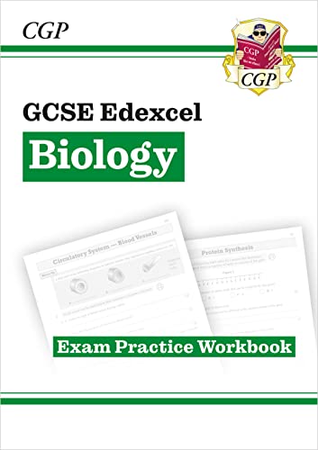 Imagen de archivo de New GCSE Biology Edexcel Exam Practice Workbook (answers sold separately): for the 2024 and 2025 exams (CGP Edexcel GCSE Biology) a la venta por WorldofBooks