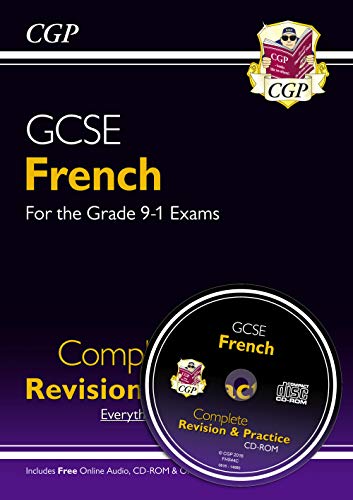 Imagen de archivo de GCSE French Complete Revision & Practice (with Online Edition & Audio): for the 2024 and 2025 exams (CGP GCSE French) a la venta por WorldofBooks