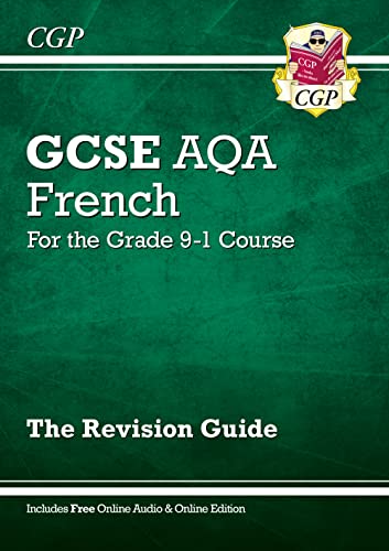 Beispielbild fr GCSE French AQA Revision Guide (with Free Online Edition & Audio): for the 2024 and 2025 exams (CGP AQA GCSE French) zum Verkauf von WorldofBooks