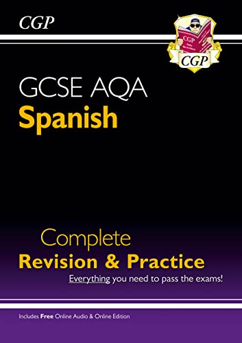 

GCSE Spanish AQA Complete Revision & Practice (with Free Online Edition & Audio): for the 2024 and 2025 exams (CGP AQA GCSE Spanish)
