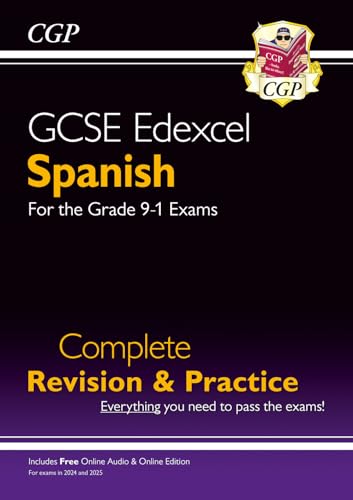 Immagine dell'editore per GCSE Spanish Edexcel Complete Revision & Practice: with Online Edition & Audio (For exams in 2025) (CGP Edexcel GCSE Spanish) venduto da WorldofBooks