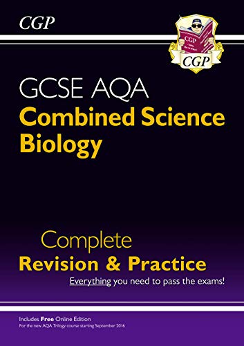 Stock image for 9-1 GCSE Combined Science: Biology AQA Higher Complete Revision & Practice with Online Edition: perfect for catch-up, assessments and exams in 2021 and 2022 (CGP GCSE Combined Science 9-1 Revision) for sale by WorldofBooks