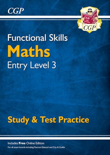 Imagen de archivo de Functional Skills Maths Entry Level 3 - Study &amp; Test Practice a la venta por Blackwell's