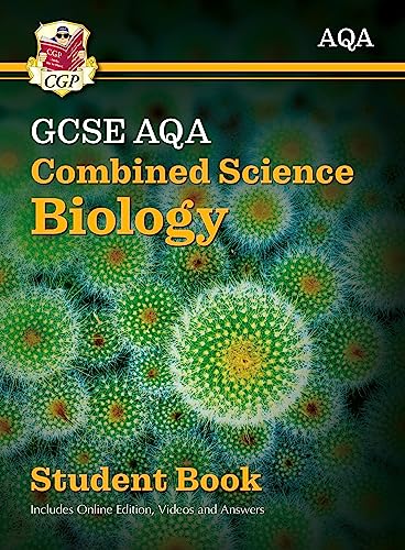 Imagen de archivo de New GCSE Combined Science Biology AQA Student Book (includes Online Edition, Videos and Answers): perfect course companion for the 2024 and 2025 exams (CGP AQA GCSE Combined Science) a la venta por WorldofBooks