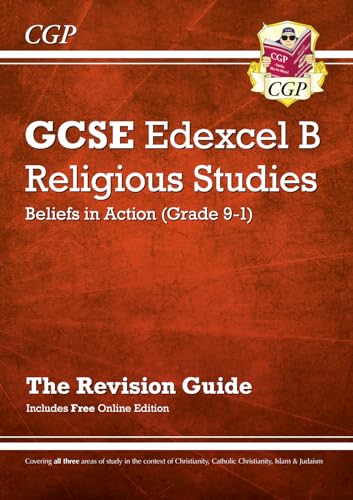Beispielbild fr GCSE Religious Studies: Edexcel B Beliefs in Action Revision Guide (with Online Edition): superb for the 2024 and 2025 exams (CGP GCSE RS) zum Verkauf von WorldofBooks