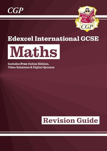 Imagen de archivo de New Edexcel International GCSE Maths Revision Guide: Including Online Edition, Videos and Quizzes: for the 2024 and 2025 exams (CGP IGCSE Maths) a la venta por WorldofBooks