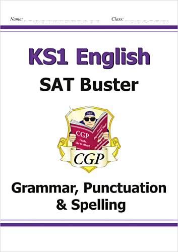 Stock image for KS1 English SAT Buster: Grammar, Punctuation & Spelling (for end of year assessments) (CGP KS1 SATS) for sale by WorldofBooks