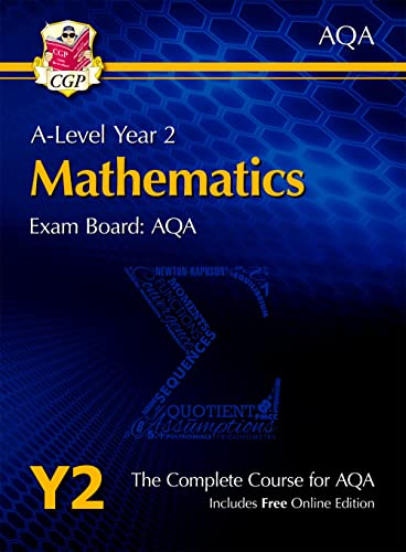 9781782947202: A-Level Maths for AQA: Year 2 Student Book with Online Edition (CGP AQA A-Level Maths)