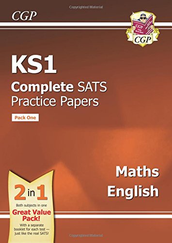 Beispielbild fr KS1 Maths and English SATS Practice Papers (updated for the 2017 tests) - Pack 1 zum Verkauf von WorldofBooks