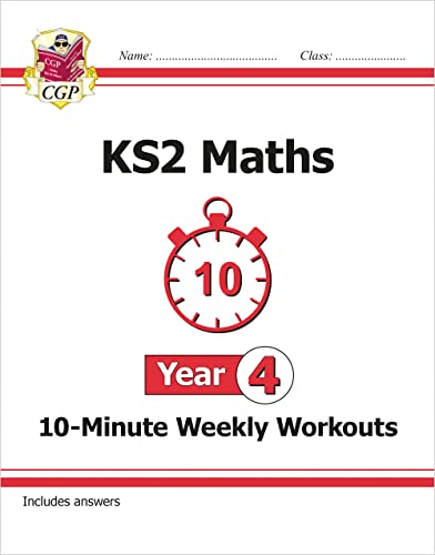 Stock image for New Ks2 Maths 10 Minute Weekly Workouts for sale by MusicMagpie