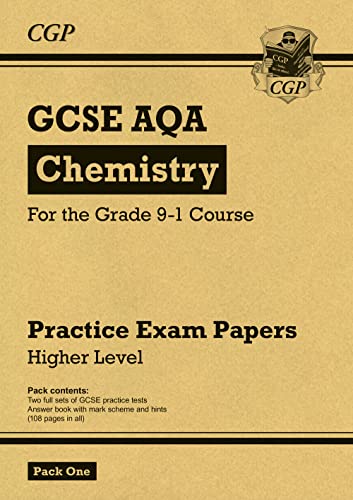 Stock image for Grade 91 GCSE Chemistry AQA Practice Papers Higher Pack 1 ideal for catchup, assessments and exams in 2021 and 2022 CGP GCSE Chemistry 91 Revision for sale by PBShop.store US