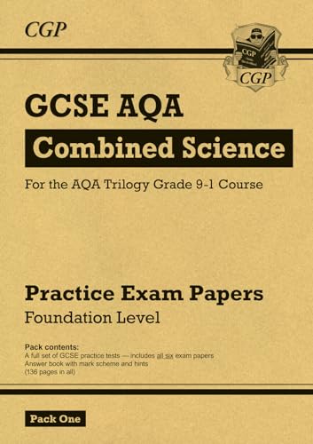 9781782948292: GCSE Combined Science AQA Practice Papers: Foundation Pack 1: for the 2024 and 2025 exams (CGP AQA GCSE Combined Science)