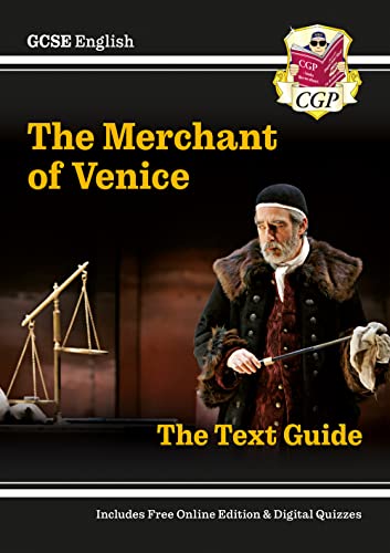 Beispielbild fr GCSE English Shakespeare Text Guide - The Merchant of Venice includes Online Edition & Quizzes: for the 2024 and 2025 exams (CGP GCSE English Text Guides) zum Verkauf von WorldofBooks