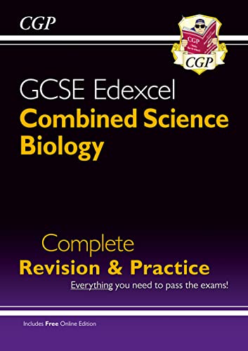 Beispielbild fr GCSE Combined Science: Biology Edexcel Complete Revision & Practice (with Online Edition): superb for the 2024 and 2025 exams (CGP Edexcel GCSE Combined Science) zum Verkauf von WorldofBooks