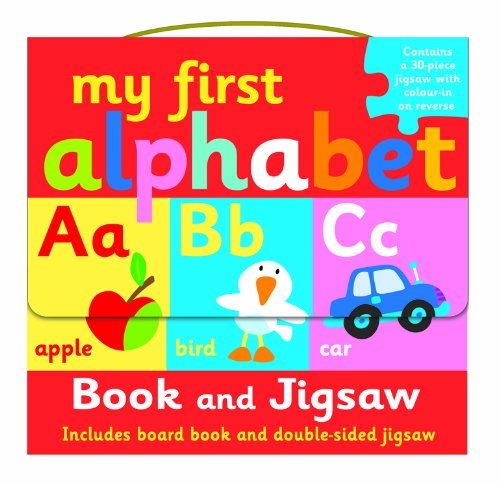 Beispielbild fr My First Alphabet Book and Jigsaw Puzzle Set zum Verkauf von medimops