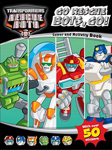 Beispielbild fr Transformers Rescue Bots Go Rescue Bots, Go! Colouring & Activity zum Verkauf von WorldofBooks