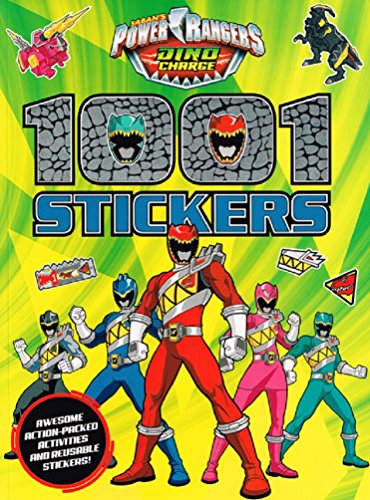 Beispielbild fr Power Rangers Dino Charge 1001 Stickers zum Verkauf von WorldofBooks