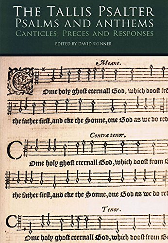 Stock image for The Tallis Psalter: Psalms and Anthems: Canticles, Preces and Responses for sale by WorldofBooks