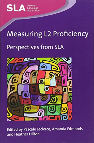 Imagen de archivo de Measuring L2 Proficiency Perspectives from SLA Second Language Acquisition 78 a la venta por PBShop.store US