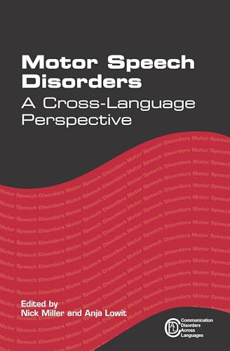 9781783092321: Motor Speech Disorders: A Cross-Language Perspective: 12 (Communication Disorders Across Languages)