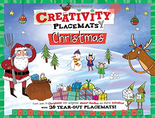 Stock image for Creativity Placemats Christmas: Count Down to Christmas with 36 Tear-Out Placemats for sale by WorldofBooks