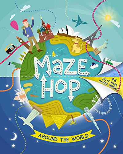 Imagen de archivo de Maze Hop: Around the World a la venta por Better World Books