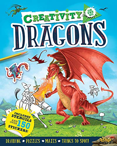 Beispielbild fr Creativity On the Go: Dragons: Drawings, Puzzles, Mazes and Things to Spot! zum Verkauf von WorldofBooks