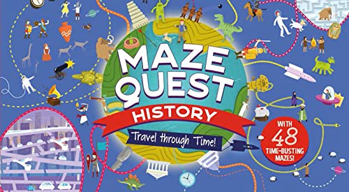 Imagen de archivo de Maze Quest History: Travel Through Time! a la venta por Jenson Books Inc