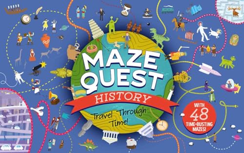 Stock image for Maze Quest History: Travel Through Time! for sale by SecondSale