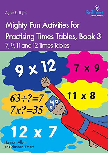 Immagine stock per Mighty Fun Activities for Practising Times Tables, Book 3: 7, 9, 11 and 12 Times Tables
