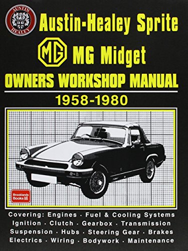 Imagen de archivo de Austin-Healey Sprite MG Midget Owners Workshop Manual 1958-1980: Covering: Austin-Healey Sprite Mks. 1  2  3  4 and MG Midget Mks. 1  2  3  1500. a la venta por Books Unplugged