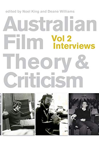 Imagen de stock para Australian Film Theory and Criticism: Volume 2: Interviews