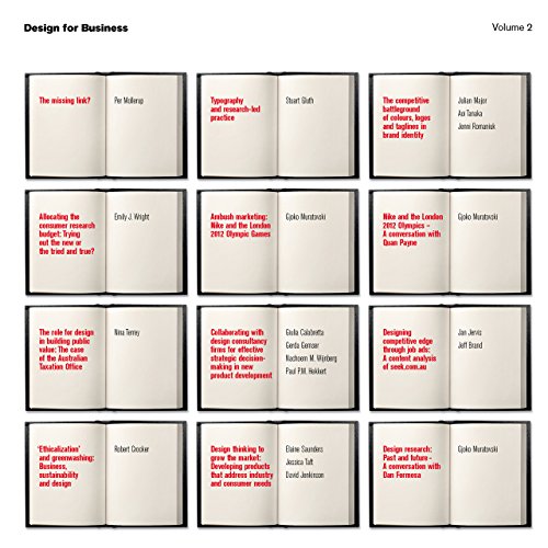 Imagen de archivo de Design for Business : Volume 2 a la venta por Better World Books Ltd