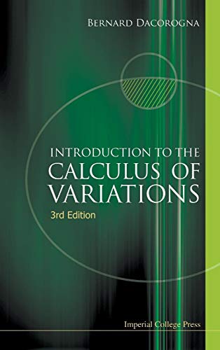Stock image for Introduction to the Calculus of Variations: 3rd Edition for sale by Bestsellersuk