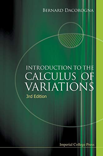 9781783265527: Introduction To The Calculus Of Variations (3Rd Edition)