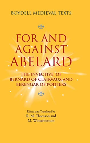 Beispielbild fr For and Against Abelard zum Verkauf von Blackwell's