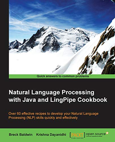 Imagen de archivo de Natural Language Processing with Java and LingPipe Cookbook a la venta por Chiron Media