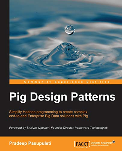 Beispielbild fr Pig Design Patterns zum Verkauf von Better World Books