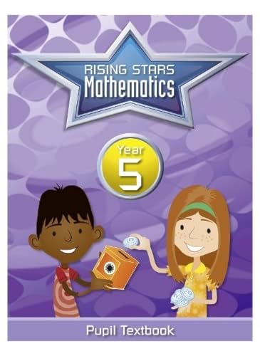 Stock image for Rising Stars Mathematics Year 5 Textbook for sale by AwesomeBooks
