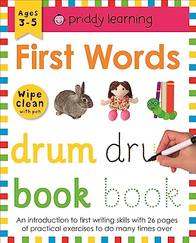 Beispielbild fr Wipe Clean Workbook: First Words: Wipe Clean Workbooks zum Verkauf von WorldofBooks