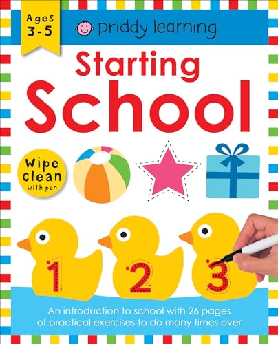 Beispielbild fr Starting School (Wipe Clean Workbooks)(UK EDITION) zum Verkauf von WorldofBooks