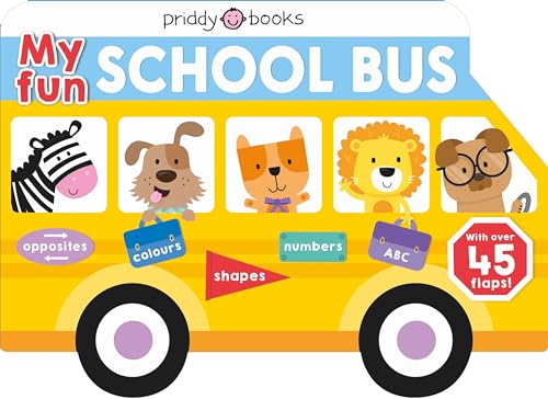 Beispielbild fr My Fun School Bus (UK Edition) (My Fun Flap Books) zum Verkauf von WorldofBooks